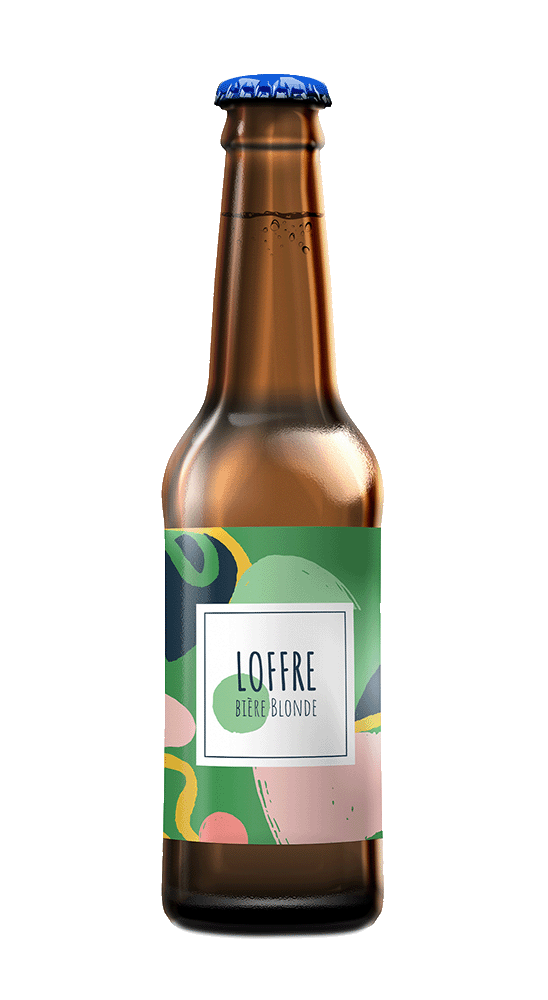 &eacute;tiquette bi&egrave;re blonde pour L'Offre restaurant italian street food