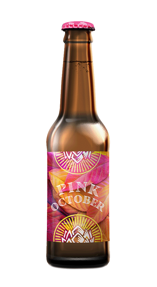 IPA brassée avec Pink Boots blend pour Pink October