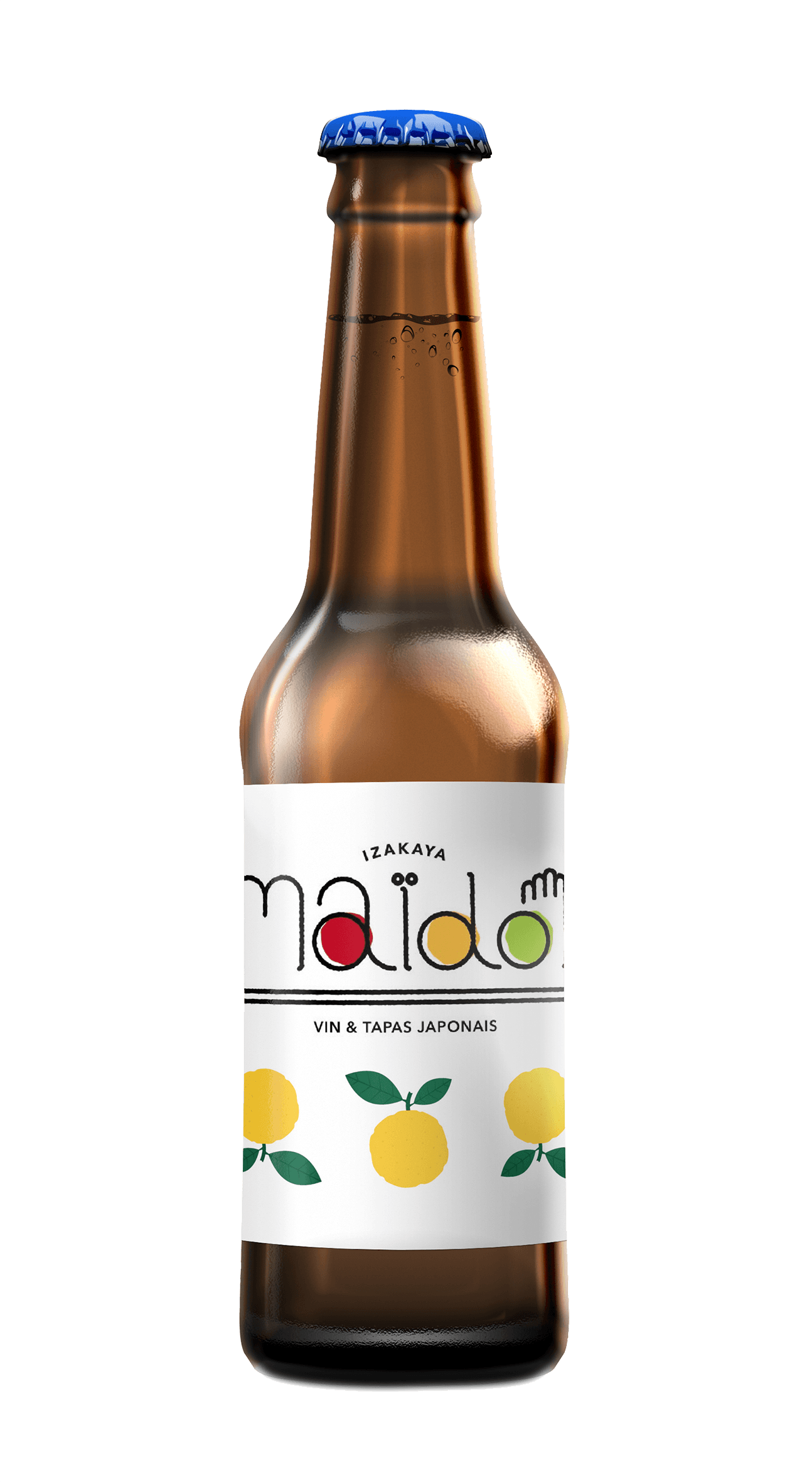 bière blonde au yuzu brassée pour izakaya Maïdo