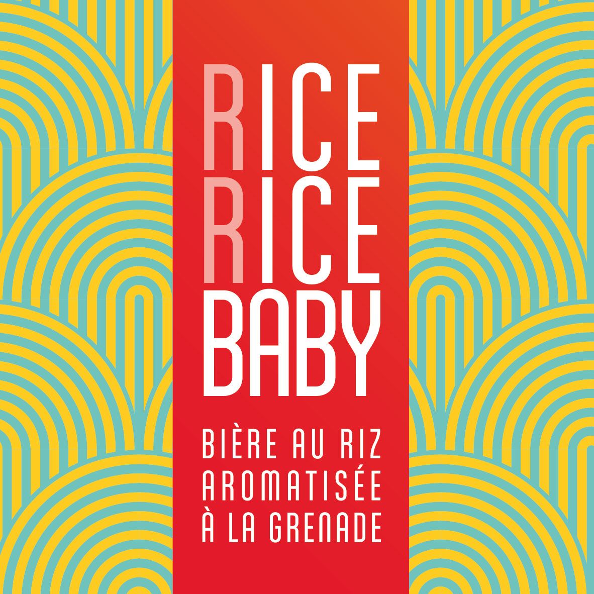 Rice Rice Baby bière au riz brassée par La Brasserie Bleue