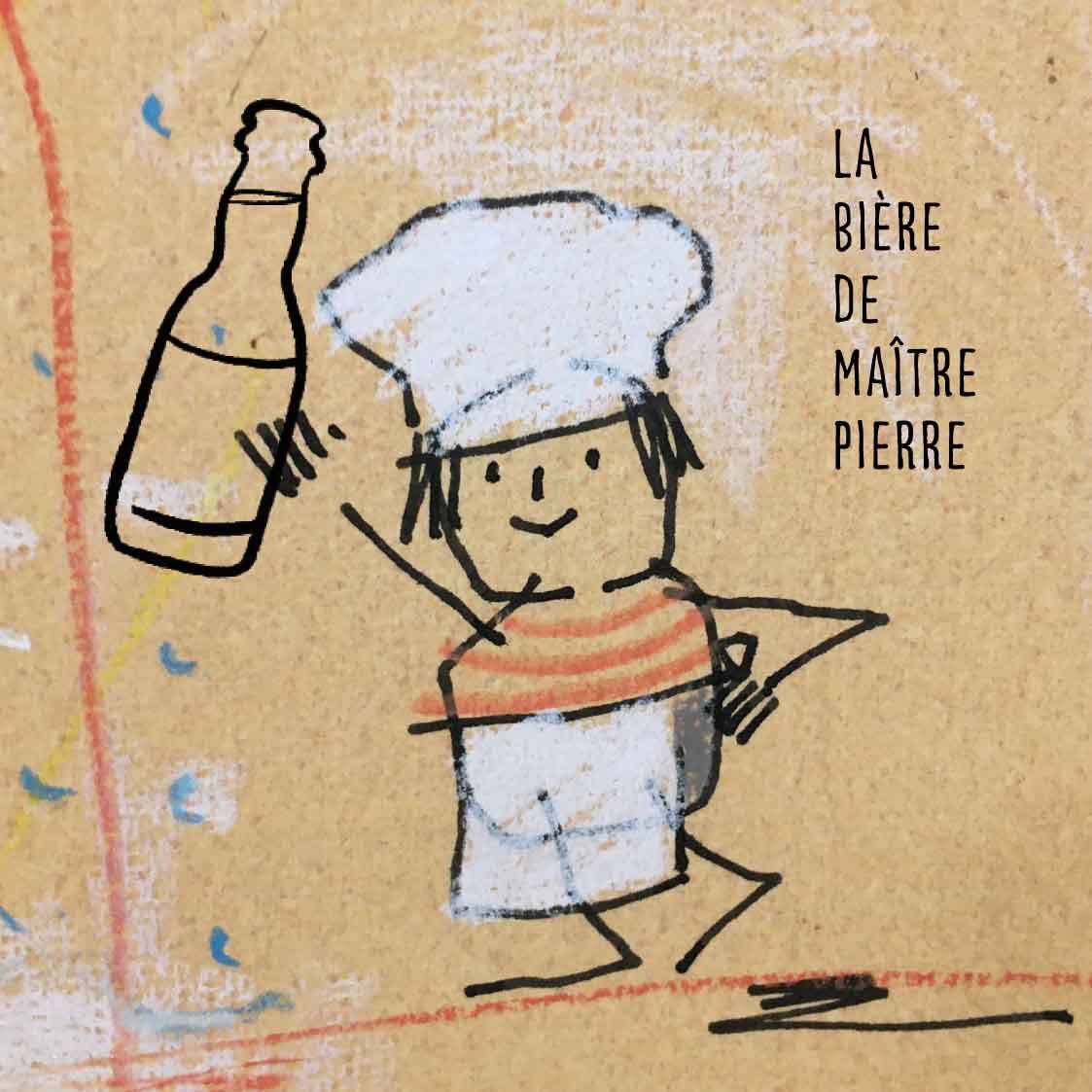 bière blonde artisanale brassée par La Brasserie BLEUE